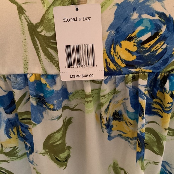 Floral & Ivy Top - Picture 4 of 7